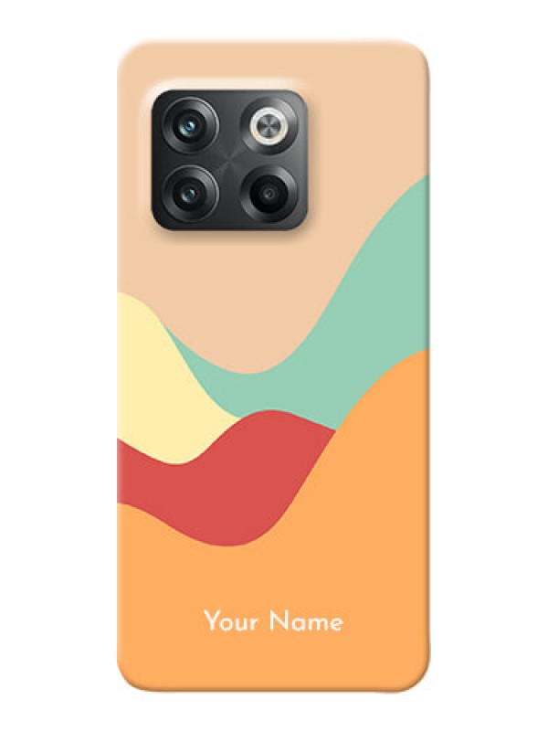 Custom OnePlus 10T 5G Custom Mobile Case with Ocean Waves Multi-colour Design