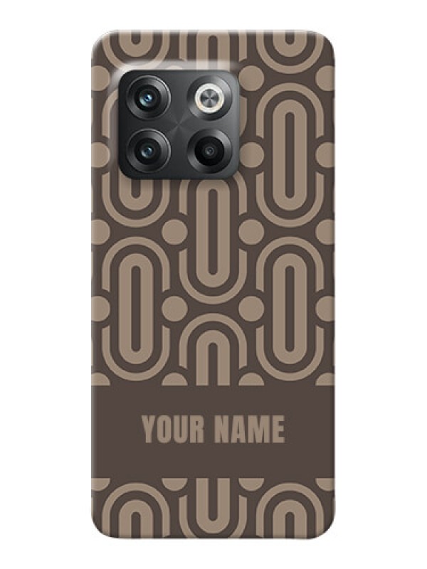 Custom OnePlus 10T 5G Custom Phone Covers: Captivating Zero Pattern Design