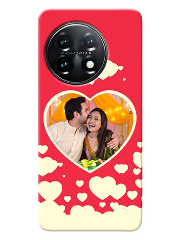 Custom OnePlus 11 5G Phone Cases: Love Symbols Phone Cover Design