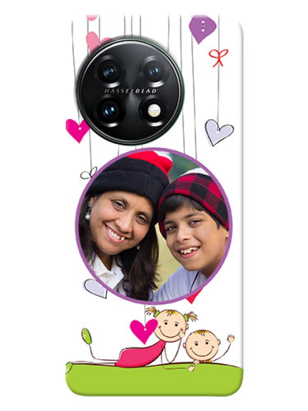 Custom OnePlus 11 5G Mobile Cases: Cute Kids Phone Case Design
