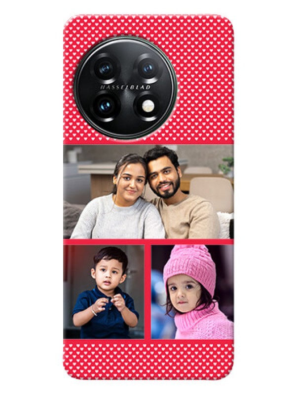 Custom OnePlus 11 5G mobile back covers online: Bulk Pic Upload Design