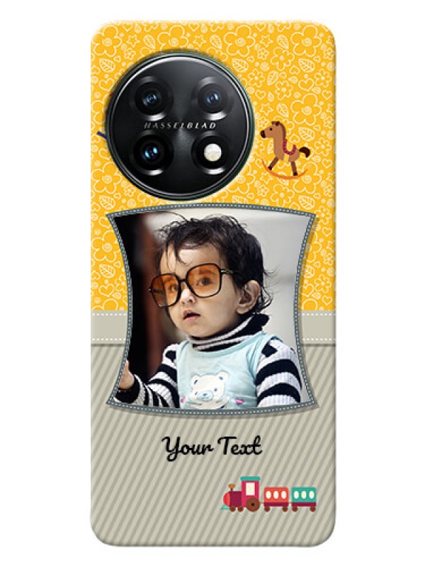 Custom OnePlus 11 5G Mobile Cases Online: Baby Picture Upload Design