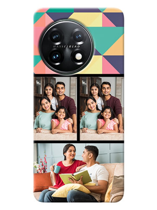Custom OnePlus 11 5G personalised phone covers: Bulk Pic Upload Design