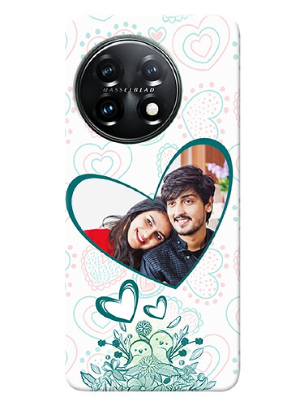 Custom OnePlus 11 5G Personalized Mobile Cases: Premium Couple Design