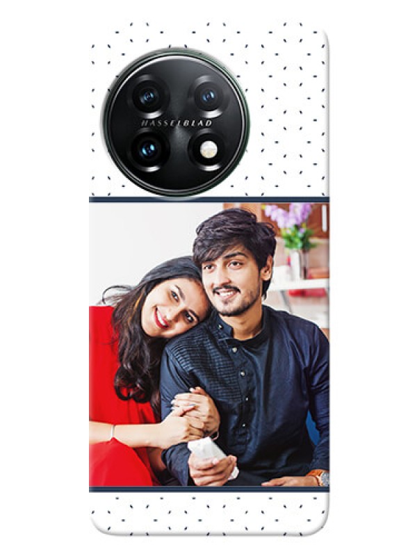 Custom OnePlus 11 5G Personalized Phone Cases: Premium Dot Design