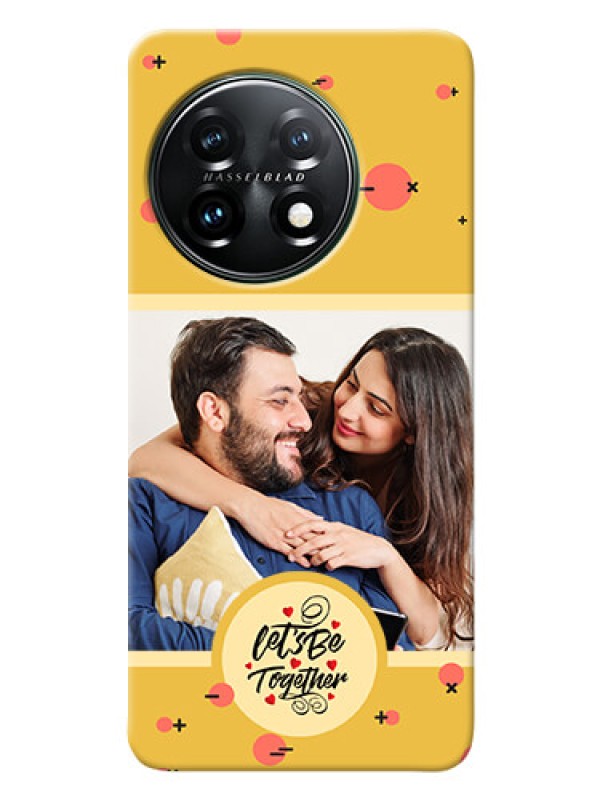 Custom OnePlus 11 5G Back Covers: Lets be Together Design