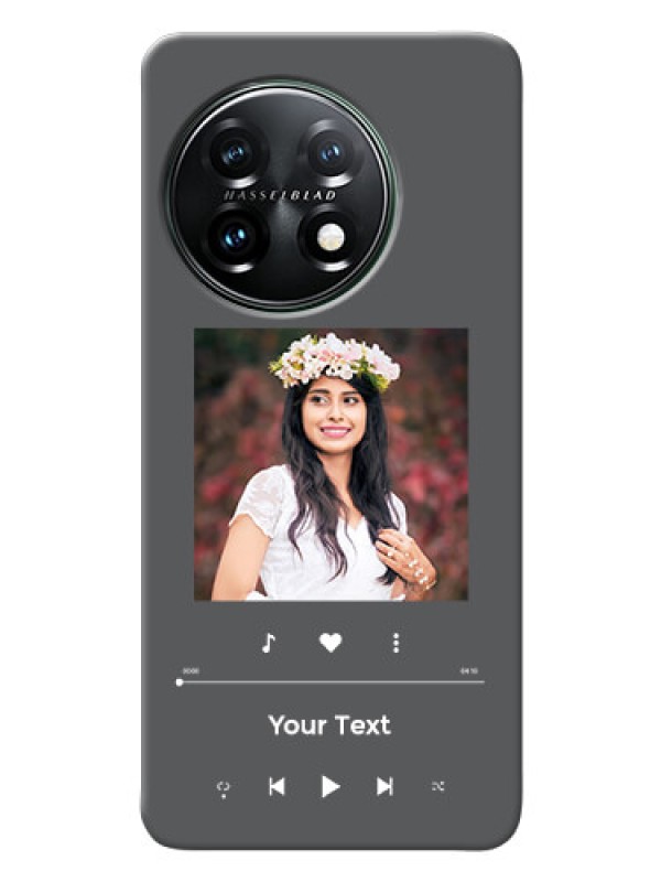 Custom OnePlus 11 5G Custom Mobile Case with Play The Music Design