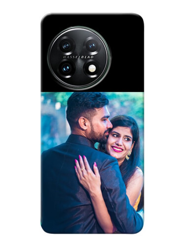 Custom OnePlus 11 5G Custom Hard Phone Case - Upload Full Picture With Custom Color Design