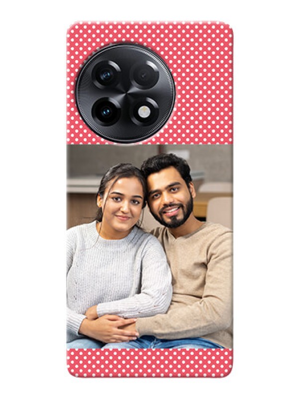 Custom OnePlus 11R 5G Custom Mobile Case with White Dotted Design