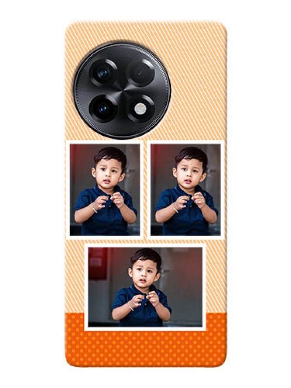 Custom OnePlus 11R 5G Mobile Back Covers: Bulk Photos Upload Design