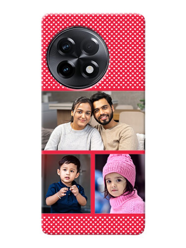Custom OnePlus 11R 5G mobile back covers online: Bulk Pic Upload Design