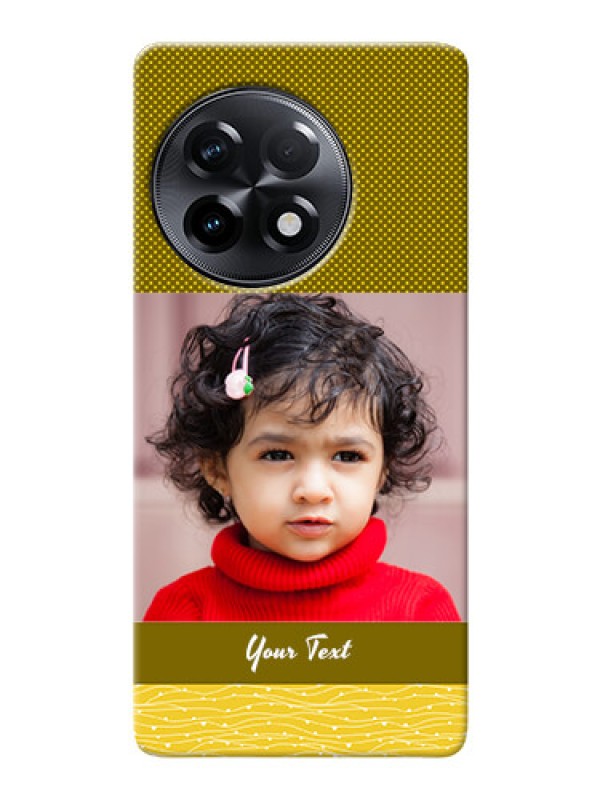 Custom OnePlus 11R 5G custom mobile back covers: Simple Green Color Design