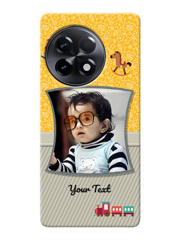 Custom OnePlus 11R 5G Mobile Cases Online: Baby Picture Upload Design