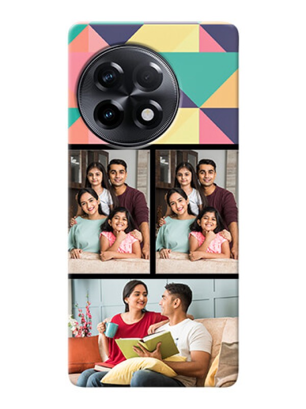 Custom OnePlus 11R 5G personalised phone covers: Bulk Pic Upload Design
