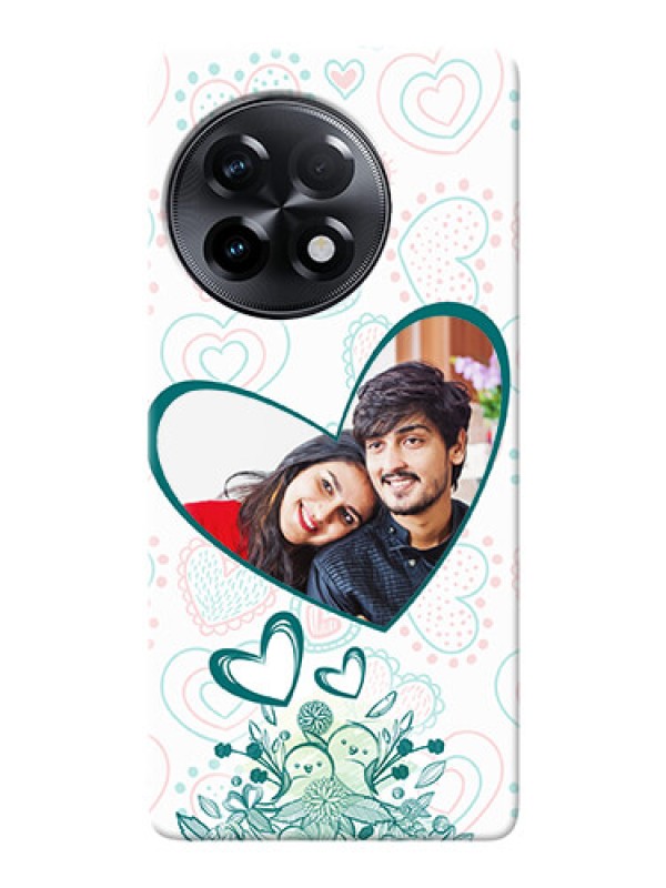 Custom OnePlus 11R 5G Personalized Mobile Cases: Premium Couple Design