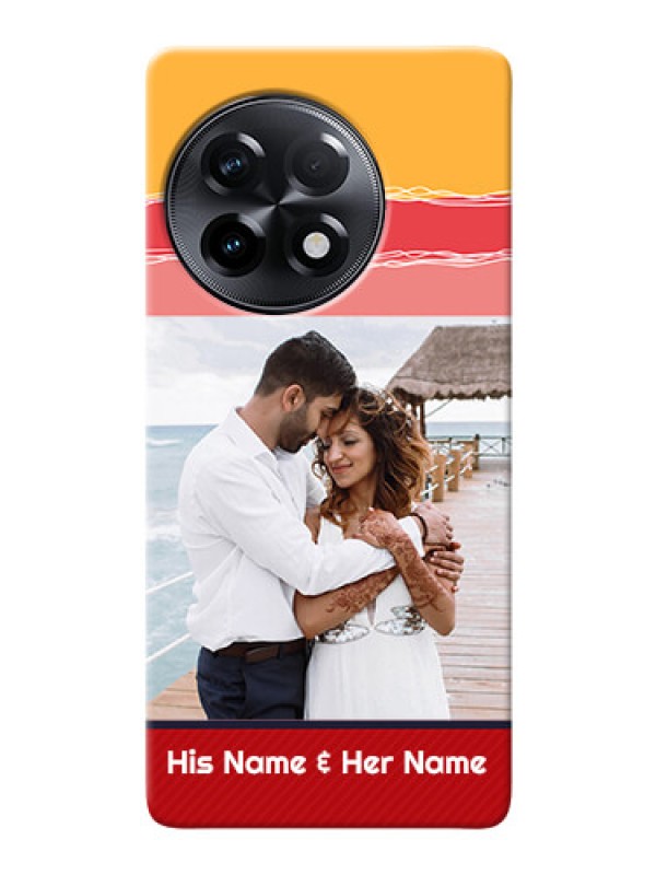 Custom OnePlus 11R 5G custom mobile phone covers: Colorful Case Design