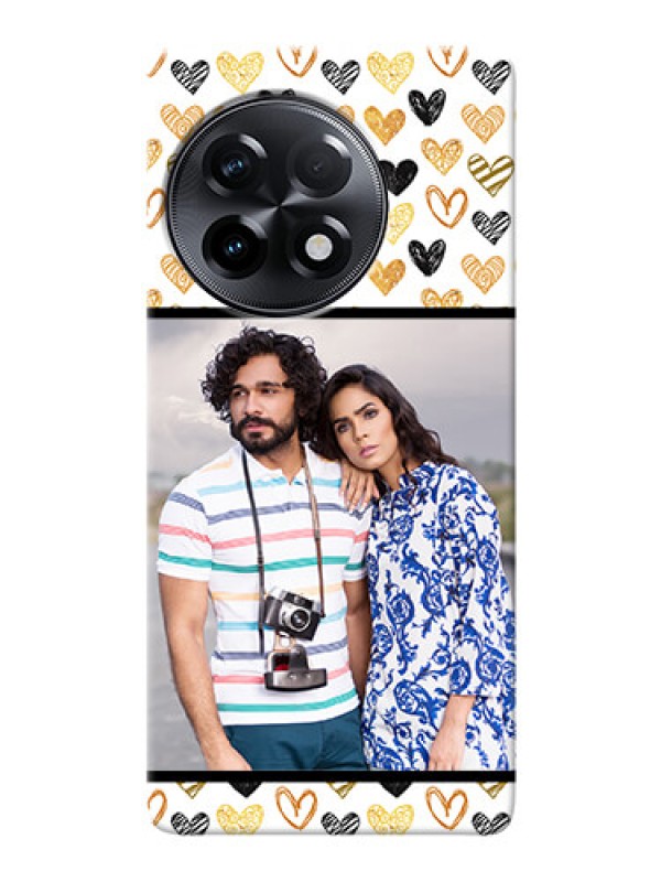 Custom OnePlus 11R 5G Personalized Mobile Cases: Love Symbol Design