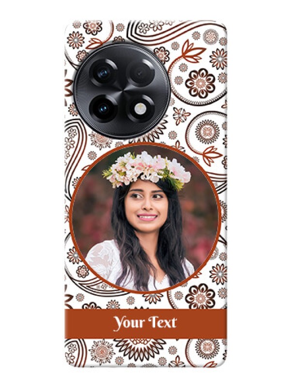 Custom OnePlus 11R 5G phone cases online: Abstract Floral Design 