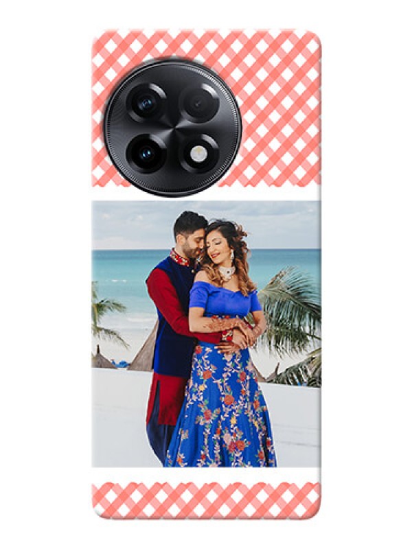 Custom OnePlus 11R 5G custom mobile cases: Pink Pattern Design