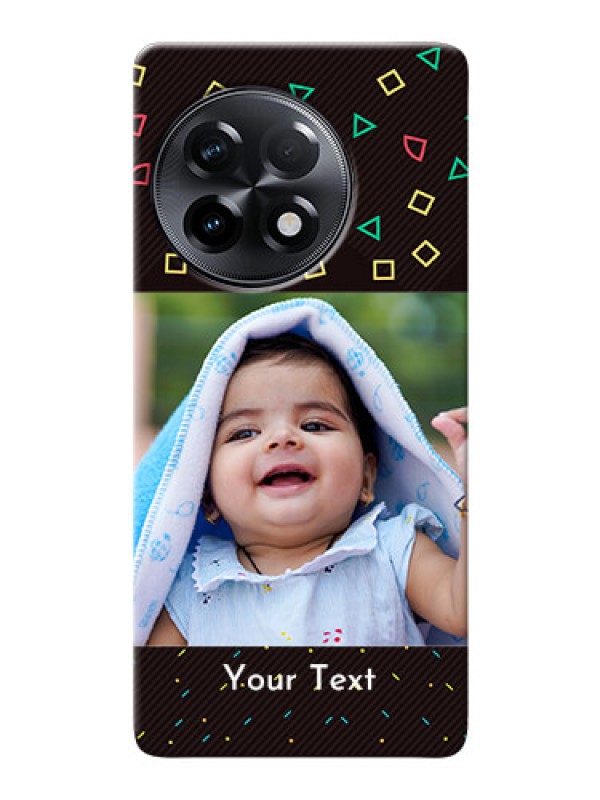 Custom OnePlus 11R 5G custom mobile cases with confetti birthday design