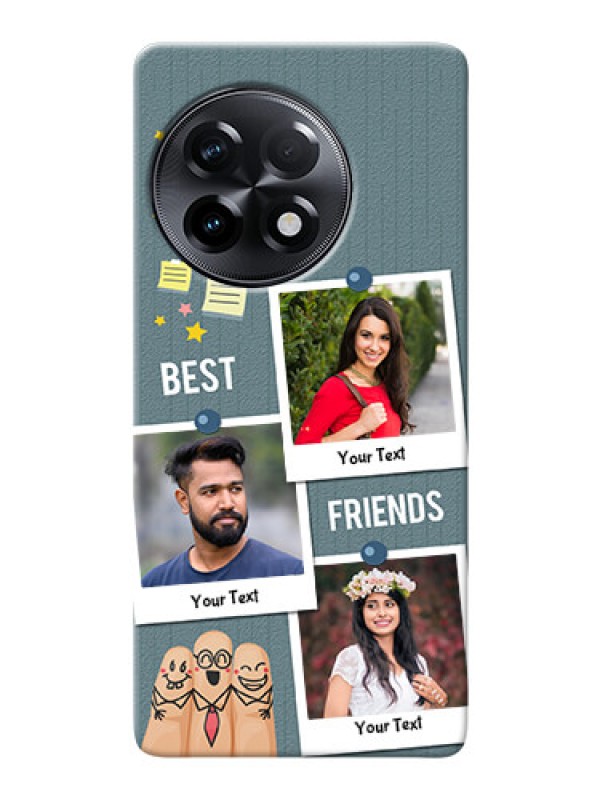 Custom OnePlus 11R 5G Mobile Cases: Sticky Frames and Friendship Design