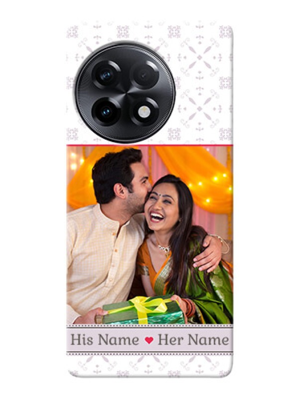 Custom OnePlus 11R 5G Phone Cases with Photo and Ethnic Design