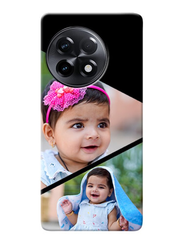 Custom OnePlus 11R 5G mobile back covers online: Semi Cut Design