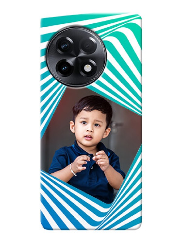 Custom OnePlus 11R 5G Personalised Mobile Covers: Abstract Spiral Design