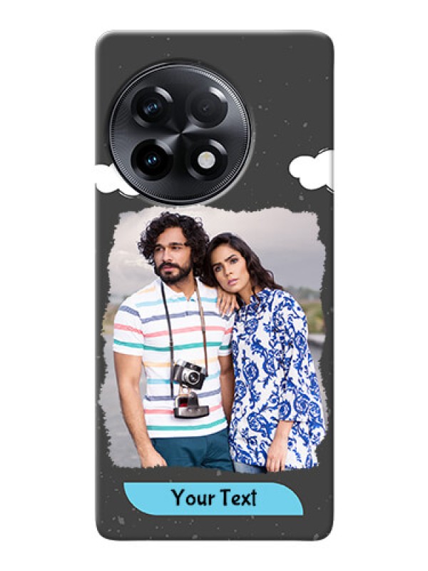 Custom OnePlus 11R 5G Mobile Back Covers: splashes with love doodles Design