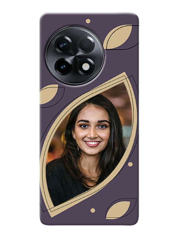 Custom OnePlus 11R 5G Custom Phone Cases: Falling Leaf Design