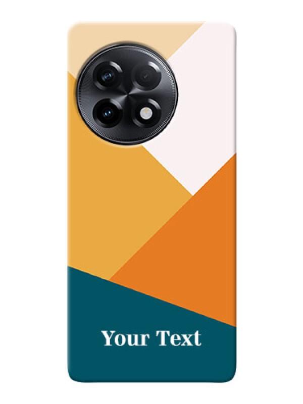 Custom OnePlus 11R 5G Custom Phone Cases: Stacked Multi-colour Design
