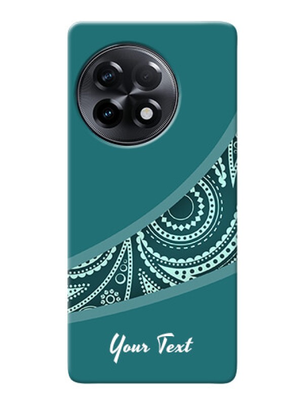 Custom OnePlus 11R 5G Custom Phone Covers: semi visible floral Design