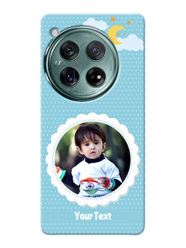 Custom OnePlus 12 5G mobile cases online: violet Pattern Design