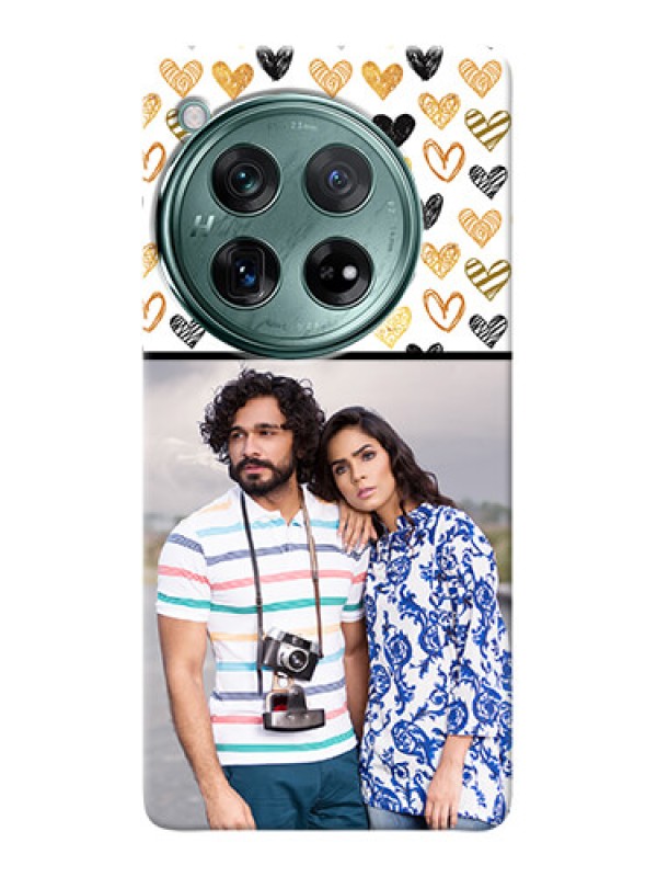 Custom OnePlus 12 5G Personalized Mobile Cases: Love Symbol Design