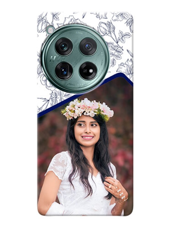 Custom OnePlus 12 5G Phone Cases: Premium Floral Design