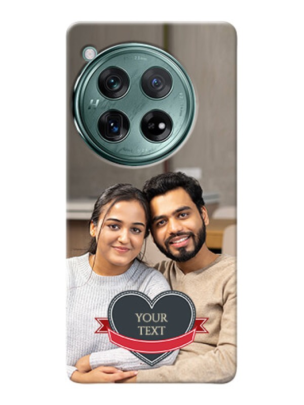 Custom OnePlus 12 5G mobile back covers online: Just Married Couple Design