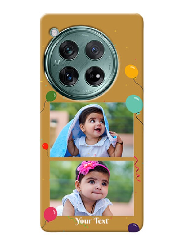 Custom OnePlus 12 5G Phone Covers: Image Holder with Birthday Celebrations Design