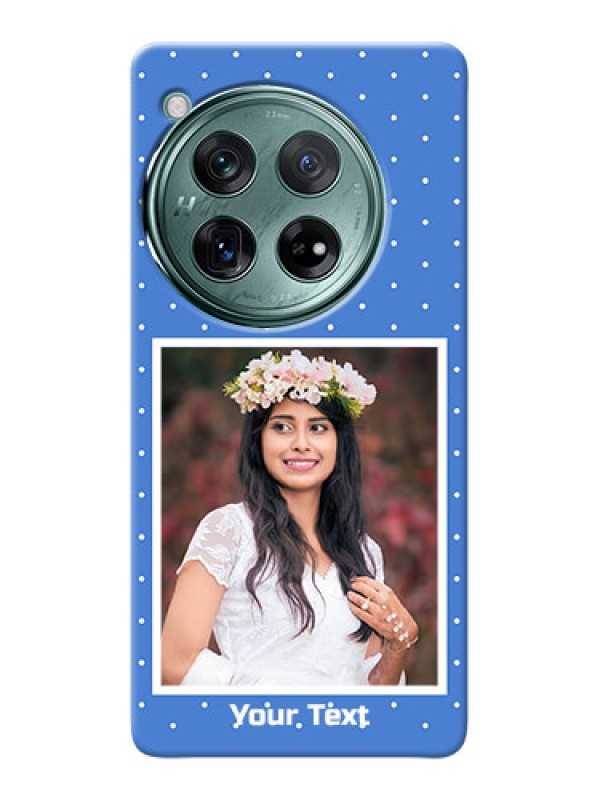 Custom OnePlus 12 5G Personalised Phone Cases: polka dots design