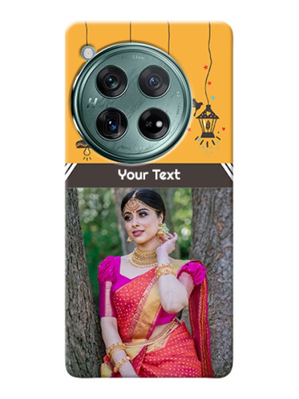 Custom OnePlus 12 5G custom back covers with Family Picture and Icons