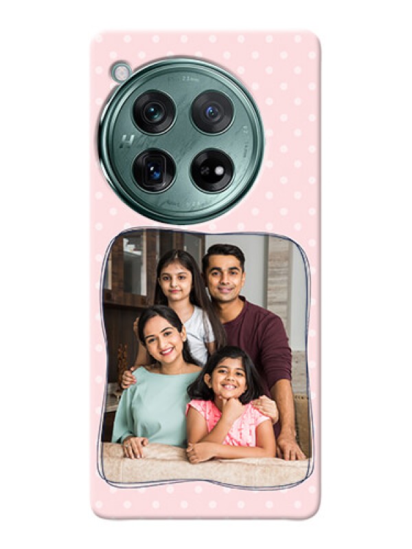 Custom OnePlus 12 5G Personalized Phone Cases: Family with Dots Design