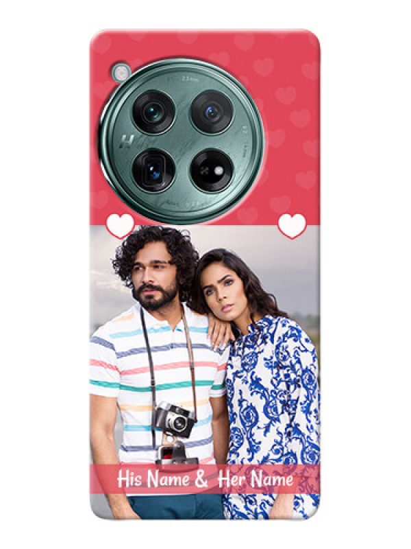 Custom OnePlus 12 5G Mobile Cases: Simple Love Design