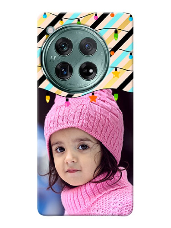 Custom OnePlus 12 5G Personalized Mobile Covers: Lights Hanging Design