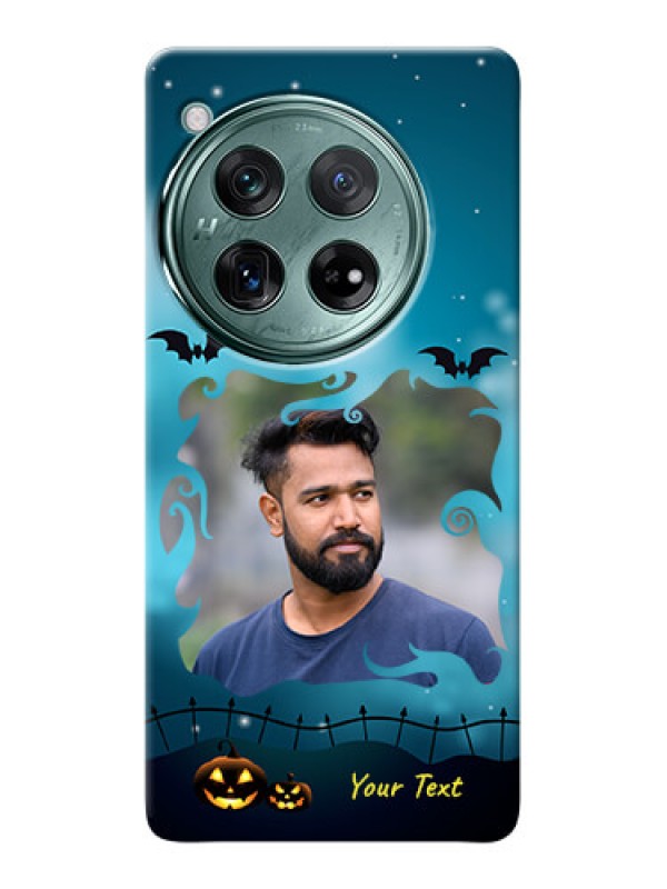 Custom OnePlus 12 5G Personalised Phone Cases: Halloween frame design