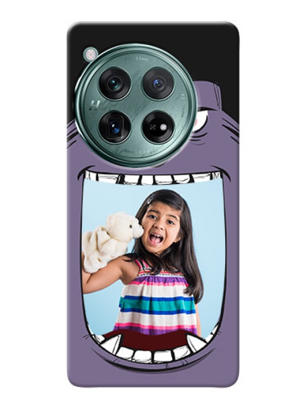 Custom OnePlus 12 5G Personalised Phone Covers: Angry Monster Design