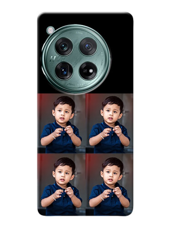 Custom OnePlus 12 5G 4 Image Holder on Mobile Cover