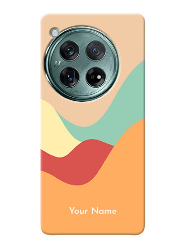 Custom OnePlus 12 5G Personalized Phone Case with Ocean Waves Multiwithcolour Design