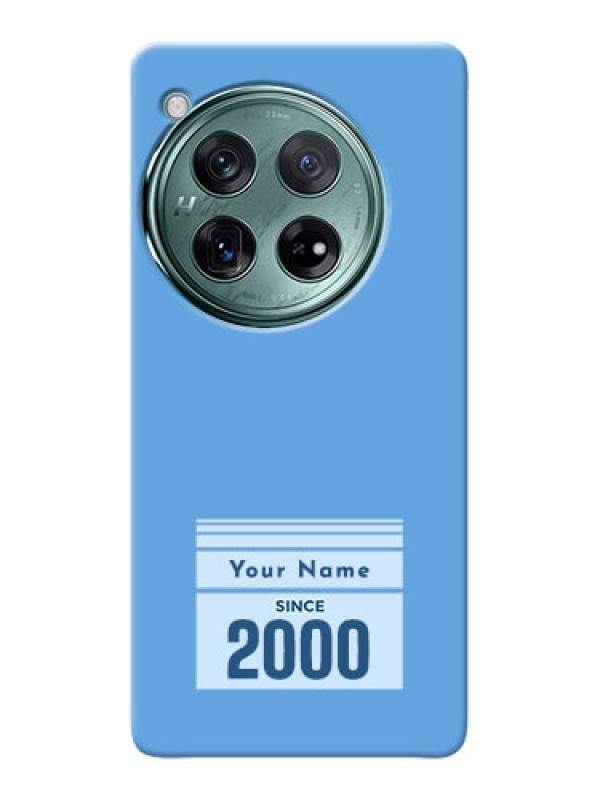 Custom OnePlus 12 5G Custom Mobile Case with Custom Year of birth Design