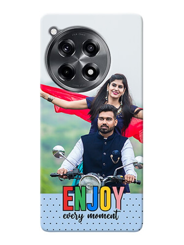 Custom OnePlus 12R 5G Photo Printing on Case with Enjoy Every Moment Design