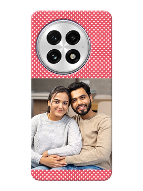 Custom OnePlus 13 5G Custom Hard Phone Case - White Dotted Design