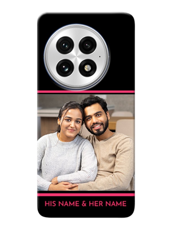 Custom OnePlus 13 5G Custom Hard Phone Case - With Add Text Design